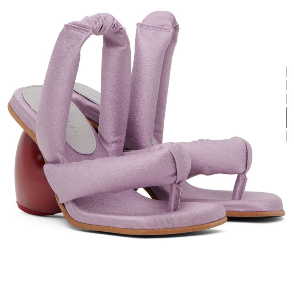 YUME YUME Purple Love Heeled Sandals
